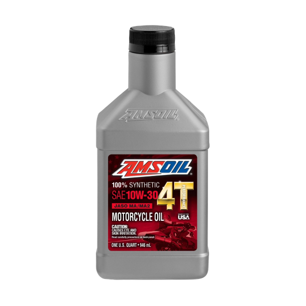 AMSOIL SYNTHETIC 10W-30 4T PERFORMANCE MOTORCYCLE OIL